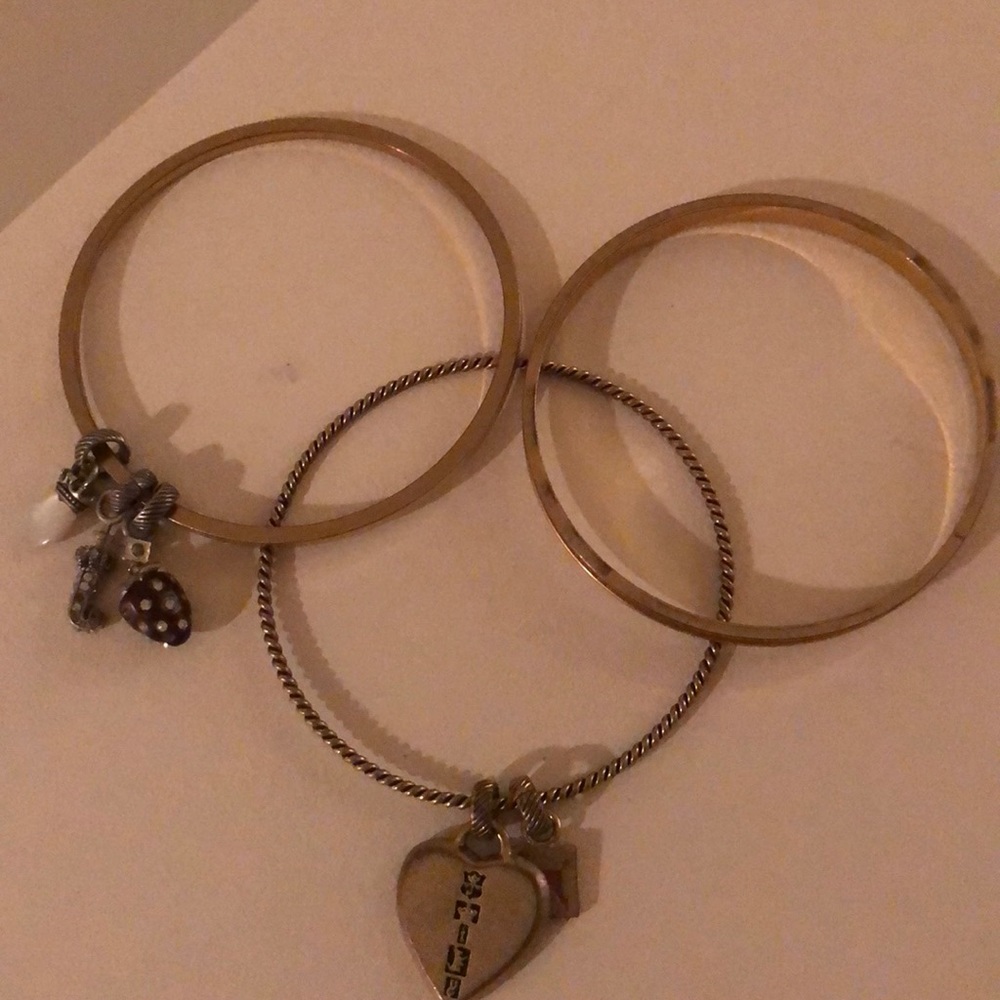Juicy couture bangle bracelets